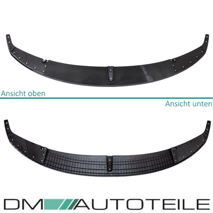 Frontspoiler Lippe Sport-Performance Carbon Glanz Look passend für BMW 3er F30 F31 mit M-Paket