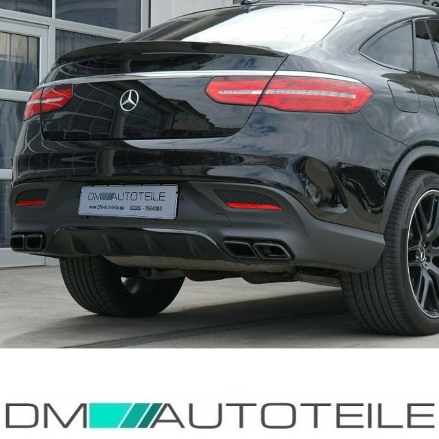 Heckspoiler Kofferraum Hochglanz Schwarz passt für Mercedes GLE Coupe C292 auch AMG 63 ab Bj 2015