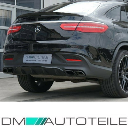 Heckspoiler Kofferraum Hochglanz Schwarz passt für Mercedes GLE Coupe C292 auch AMG 63 ab Bj 2015