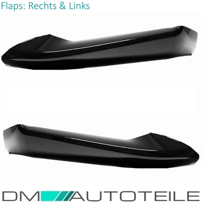 Frontspoiler Lippe Sport-Performance schwarz hochglanz + Zubehör passend für BMW 5er G30 G31 M-Paket 17>