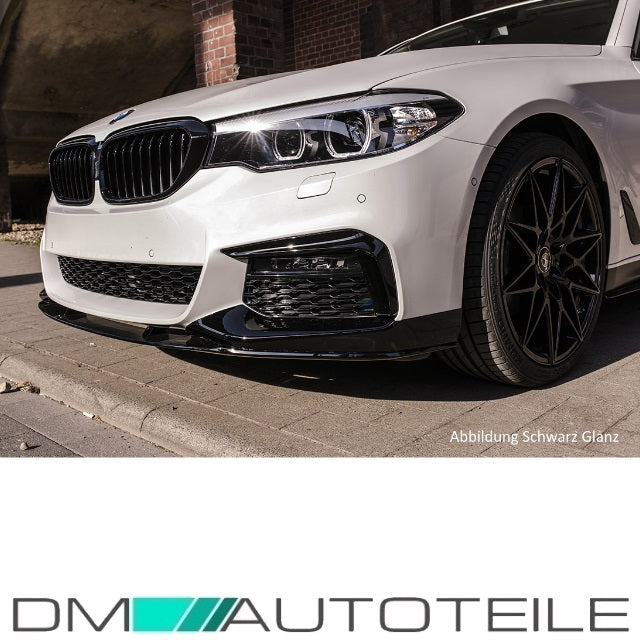 Frontspoiler Sport-Performance Carbon Hochglanz + Schrauben passend für BMW 5er G30 G31 mit M-Paket 20117>