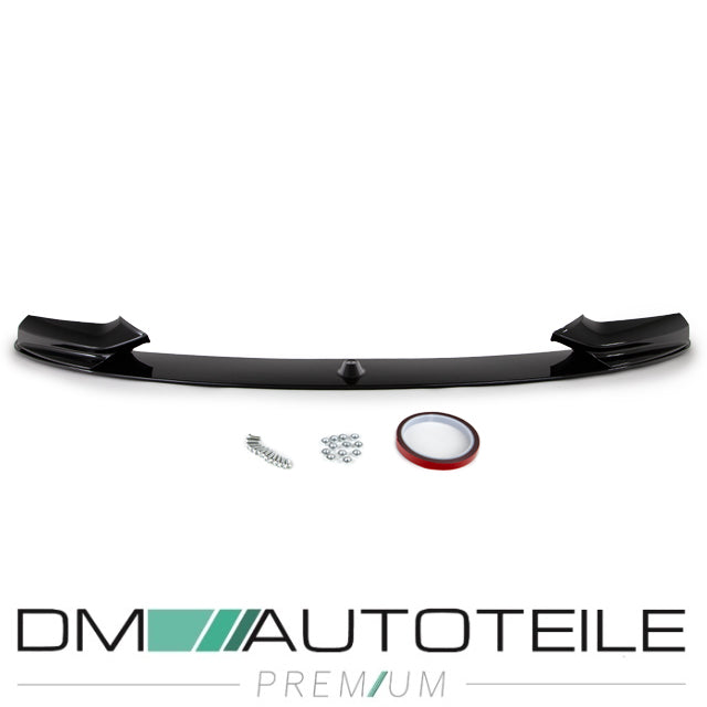 Frontspoiler 3-teilig Lippe Sport-Performance hochglanz schwarz passt für BMW 5er F10 F11 M-Paket
