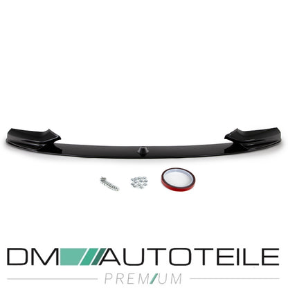 Frontspoiler 3-teilig Lippe Sport-Performance hochglanz schwarz passt für BMW 5er F10 F11 M-Paket