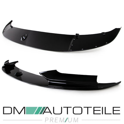 Frontspoiler 3-teilig Lippe Sport-Performance hochglanz schwarz passt für BMW 5er F10 F11 M-Paket