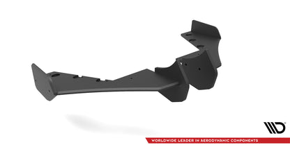 Street Pro Heck Ansatz Flaps Diffusor +Flaps für Subaru BRZ Mk1 Facelift schwarz Hochglanz