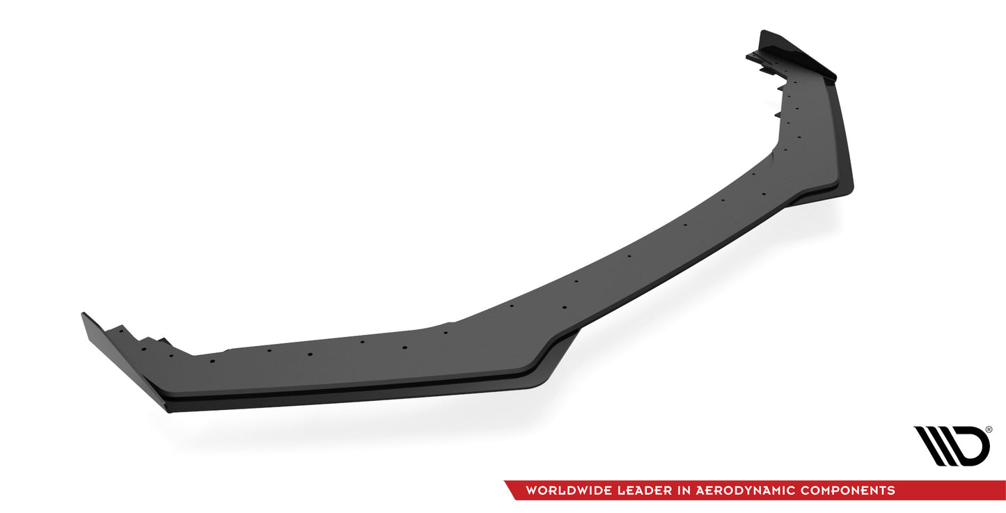 Street Pro Front Ansatz für +Flaps für V.1 + Flaps Subaru BRZ Mk1 Facelift schwarz Hochglanz