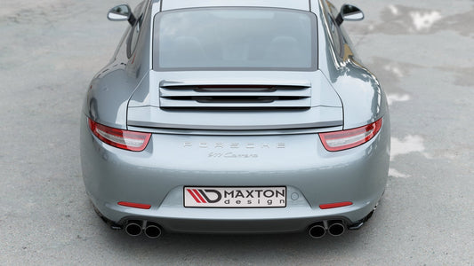 Spoiler CAP für Porsche 911 Carrera 991 schwarz matt