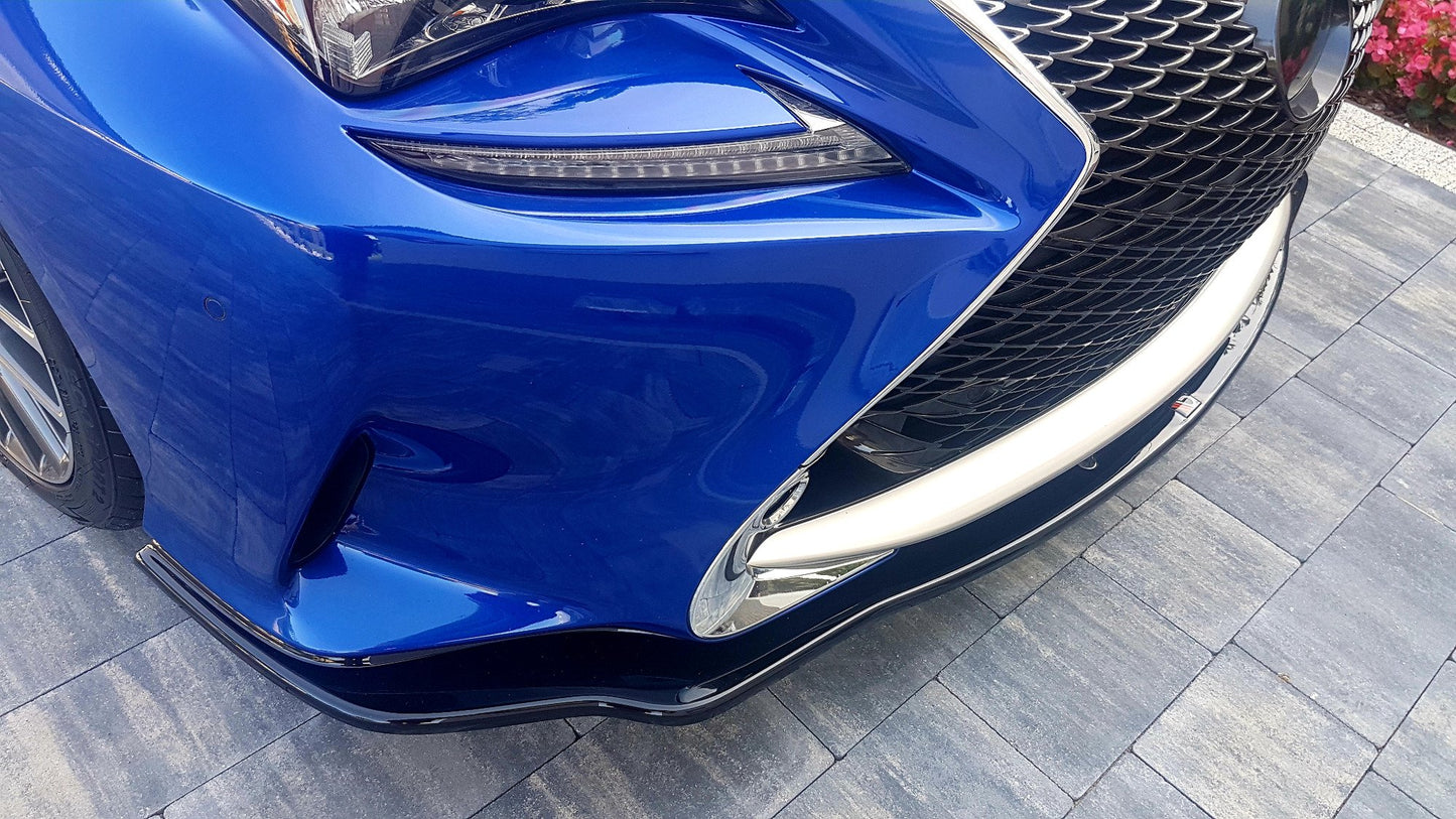 Front Ansatz V.2 für Lexus Rc schwarz Hochglanz