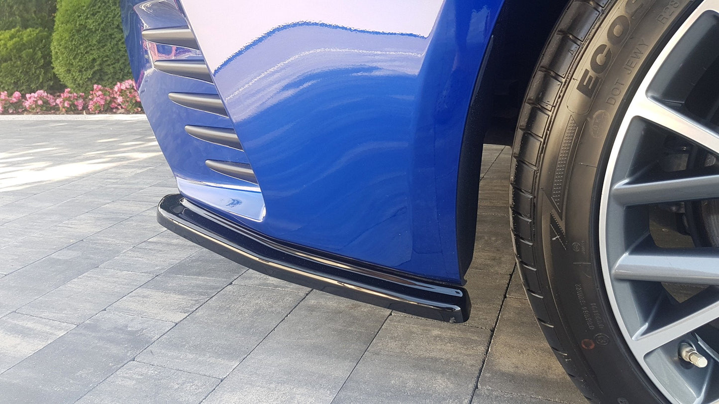Heck Ansatz Flaps Diffusor für Lexus Rc  Carbon Look