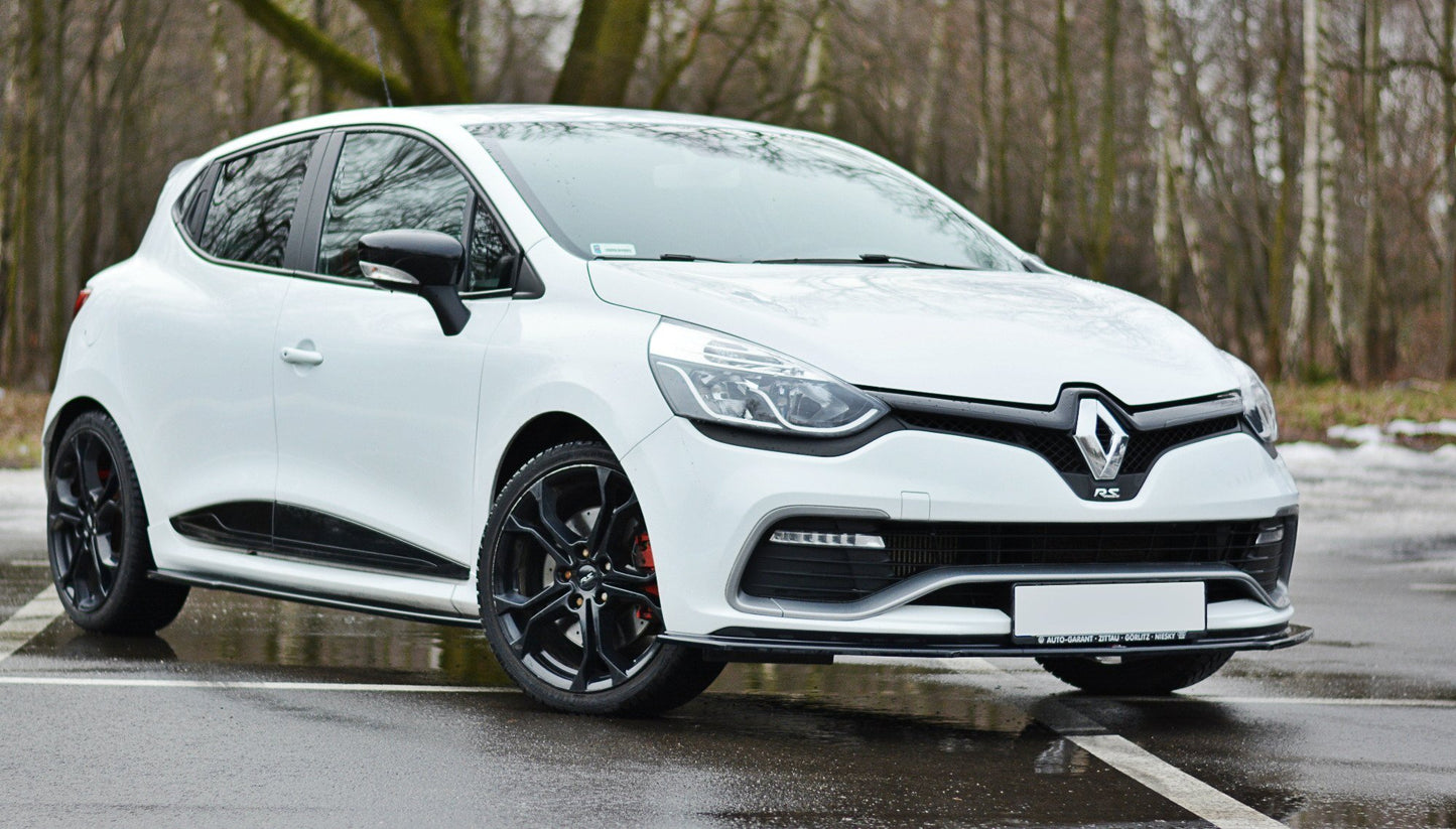Front Ansatz für RENAULT CLIO MK4 RS Carbon Look