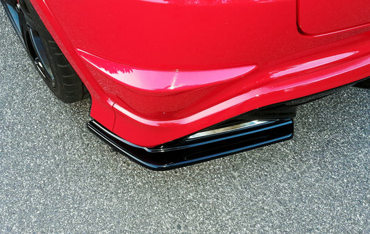 Heck Ansatz Flaps Diffusor für HONDA CIVIC VIII TYPE-R GP Carbon Look