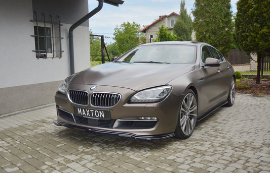 Front Ansatz für BMW 6er GRAN COUPÉ schwarz matt