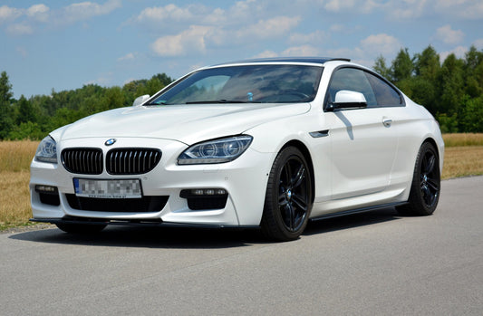 Seitenschweller Ansatz für BMW 6er F13 M Paket Carbon Look