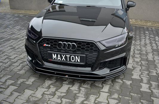 Front Ansatz V.1 für Audi RS3 8V FL Sportback Carbon Look