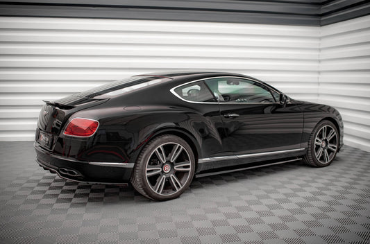 Seitenschweller Ansatz für Bentley Continental GT V8 S Mk2 schwarz matt