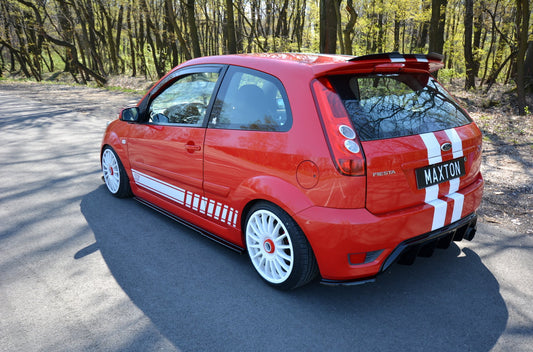 Seitenschweller Ansatz für Ford Fiesta ST Mk6 Carbon Look