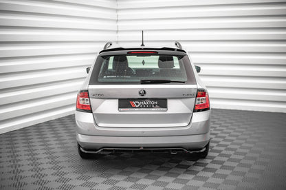 Spoiler CAP für Skoda Fabia Combi Mk3 Carbon Look