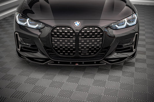 Front Ansatz V.2 für BMW 4er M-Paket G22 schwarz matt