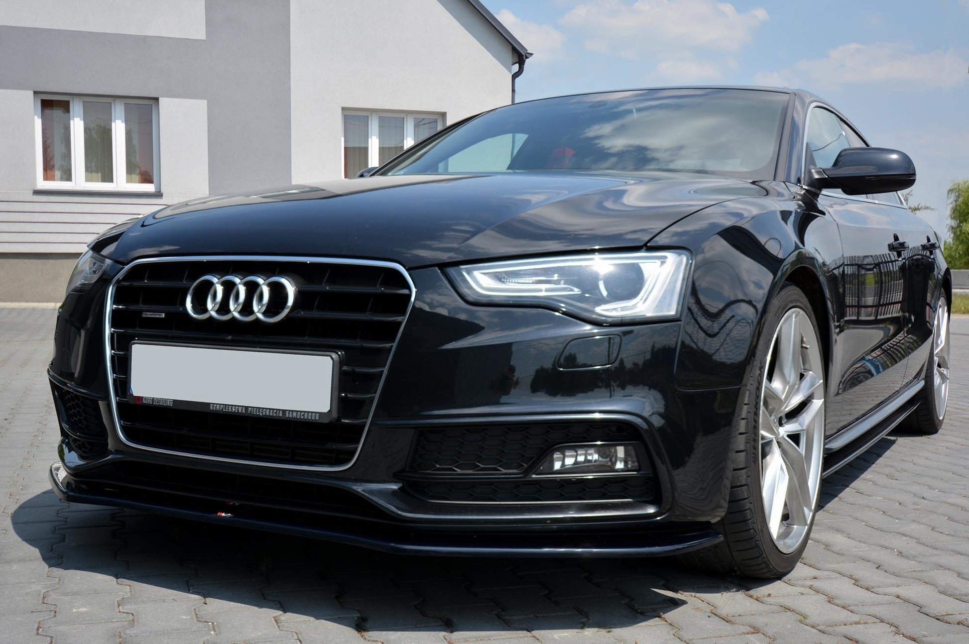 Front Ansatz V.2 für Audi S5 / A5 S-Line 8T FL Carbon Look
