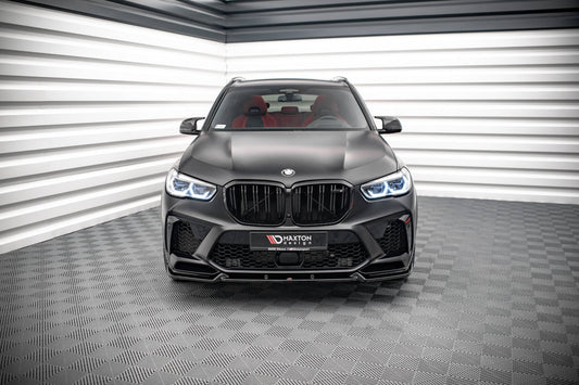 Front Ansatz V.1 für BMW  X5M F95 schwarz Hochglanz