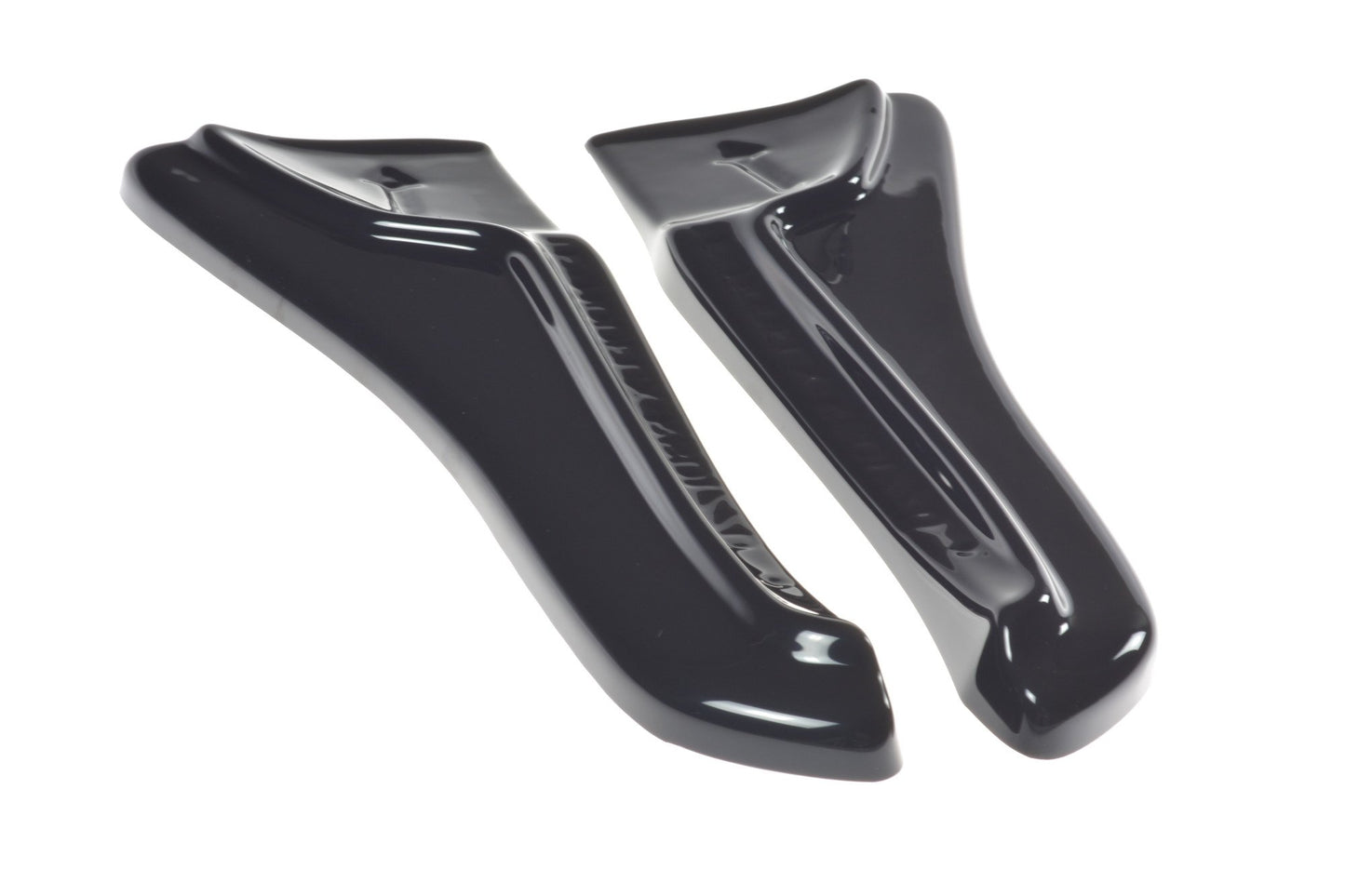 Heck Ansatz Flaps Diffusor V.1 für TESLA MODEL X  schwarz matt