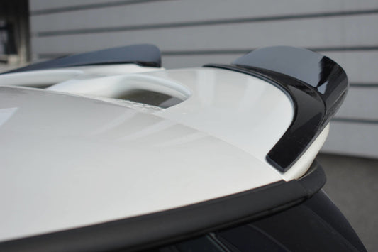 Spoiler CAP für MINI COOPER S MK3 vor Facelift 3-Türer (F56) schwarz Hochglanz