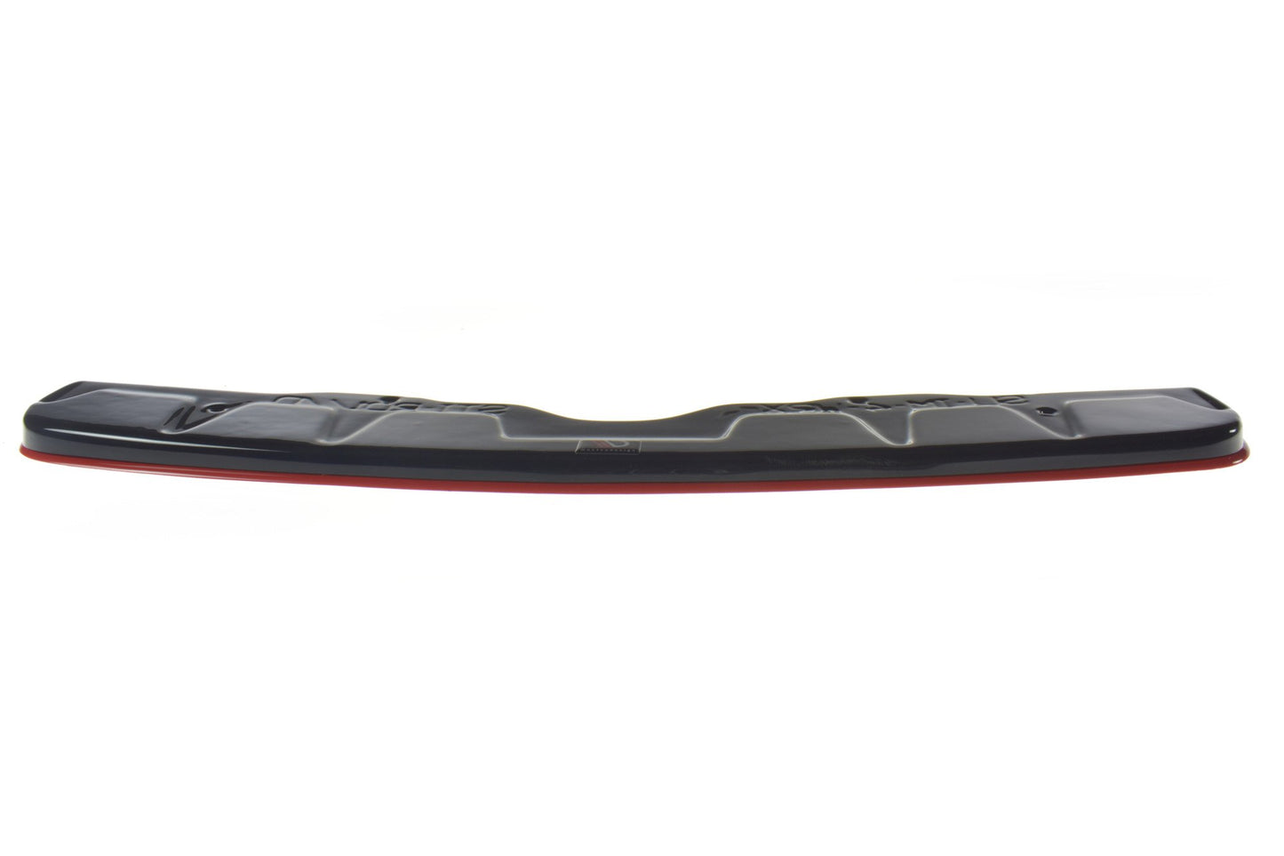 Mittlerer Diffusor Heck Ansatz V.2 für SUBARU WRX STI schwarz Hochglanz