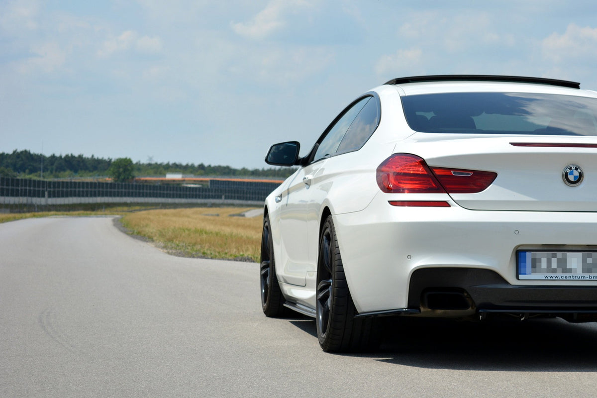Seitenschweller Ansatz für BMW 6er F13 M Paket schwarz Hochglanz