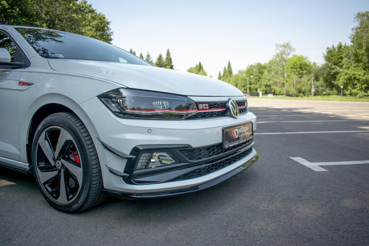 Front Ansatz V.3 für VW Polo GTI Mk6 Carbon Look
