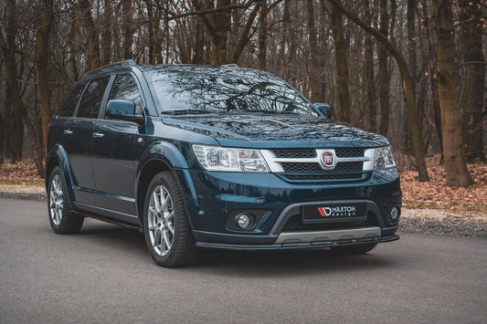 Seitenschweller Ansatz für Fiat Freemont Carbon Look