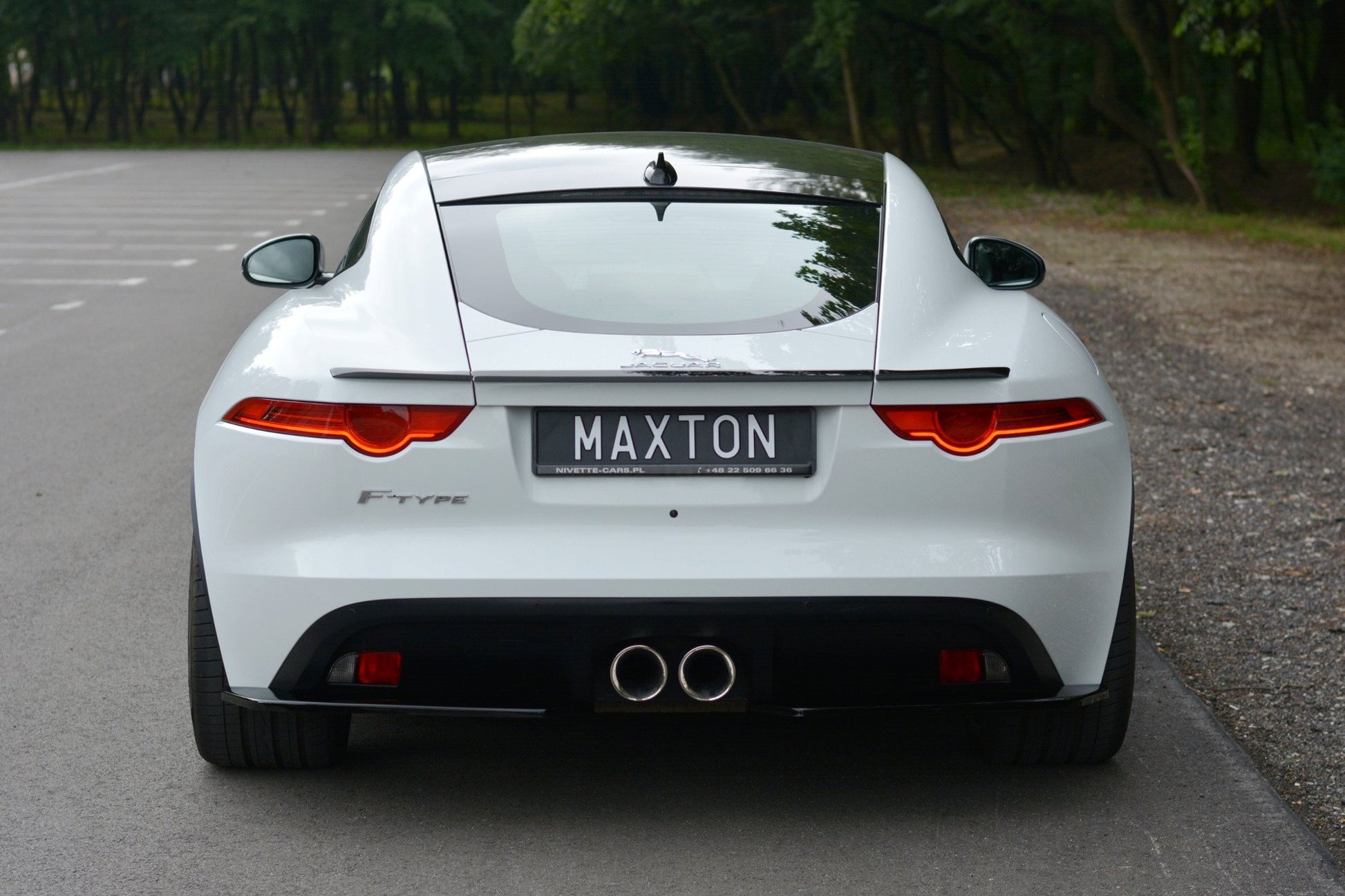 Spoiler CAP für JAGUAR F-TYPE Carbon Look