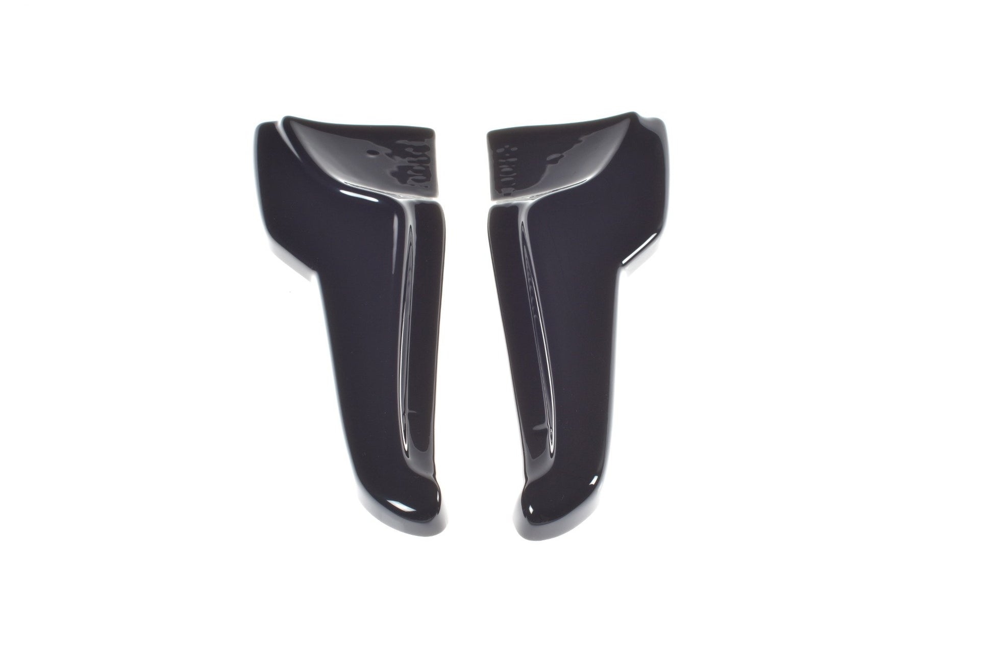 Heck Ansatz Flaps Diffusor V.2 für TESLA MODEL X  schwarz matt