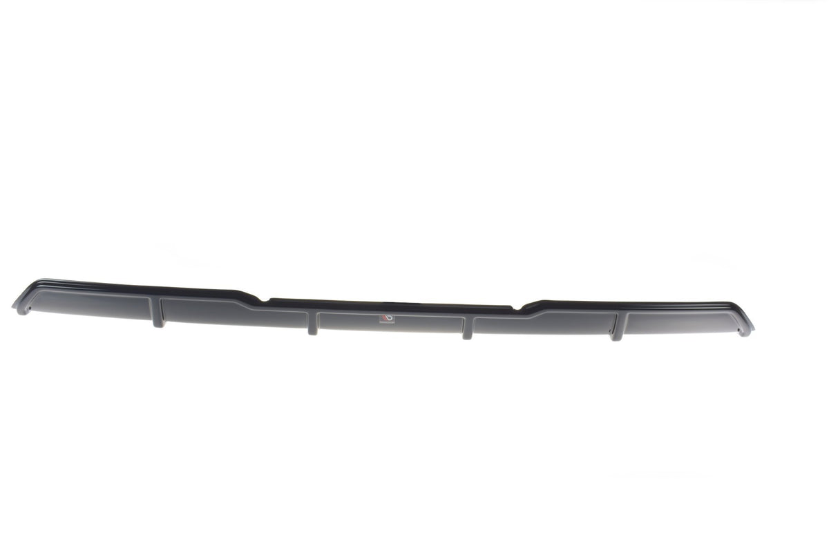 Diffusor Heck Ansatz für Volkswagen T6 schwarz Hochglanz