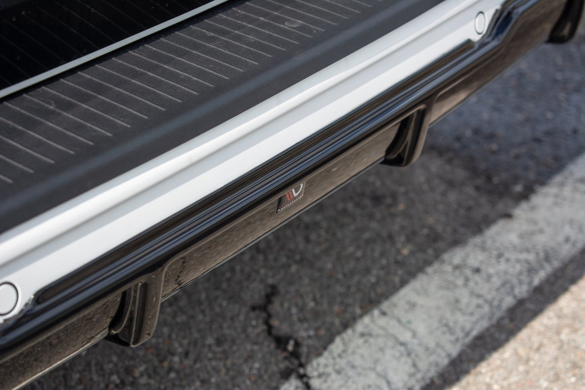 Diffusor Heck Ansatz für Volkswagen T6 Carbon Look