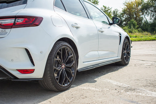 Seitenschweller Ansatz für Renault Megane IV RS schwarz matt