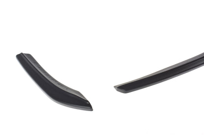 Heck Ansatz Flaps Diffusor für VW PASSAT CC STANDARD schwarz matt