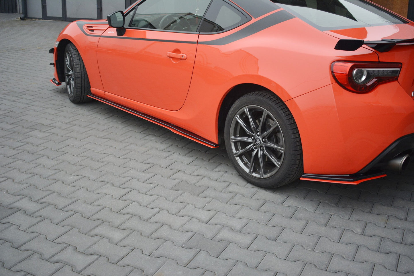 Seitenschweller Ansatz für V.2 für SUBARU BRZ/ TOYOTA GT86 FACELIFT  Carbon Look