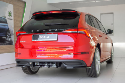 Spoiler CAP für Skoda Scala schwarz matt