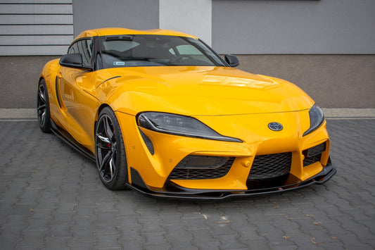 Seitenschweller Ansatz für V.1 für Toyota Supra Mk5 schwarz matt