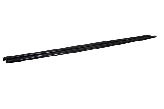 Seitenschweller Ansatz für V.2 für. BMW 1er F20 M135i / M140i / M-Paket schwarz Hochglanz