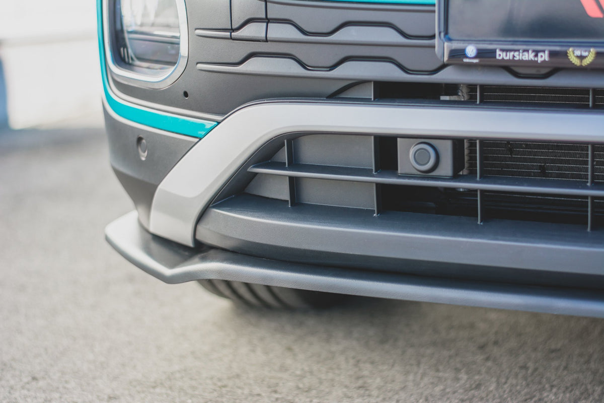 Front Ansatz für Volkswagen T-Cross Carbon Look
