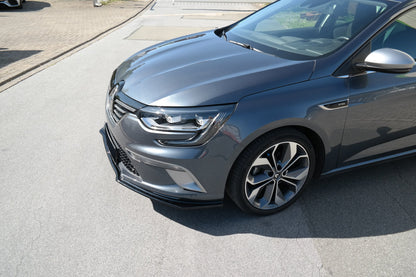 Front Ansatz für Renault Megane Mk.4 GT-Line schwarz matt