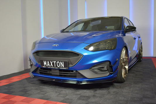 Front Ansatz V.5 für Ford Focus ST / ST-Line Mk4 Carbon Look