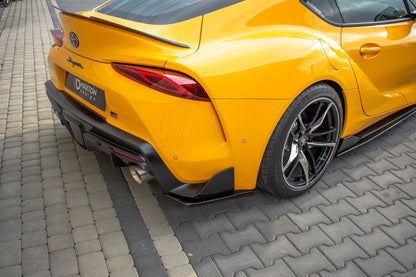 Heck Ansatz Flaps Diffusor V.1 für Toyota Supra Mk5 schwarz matt