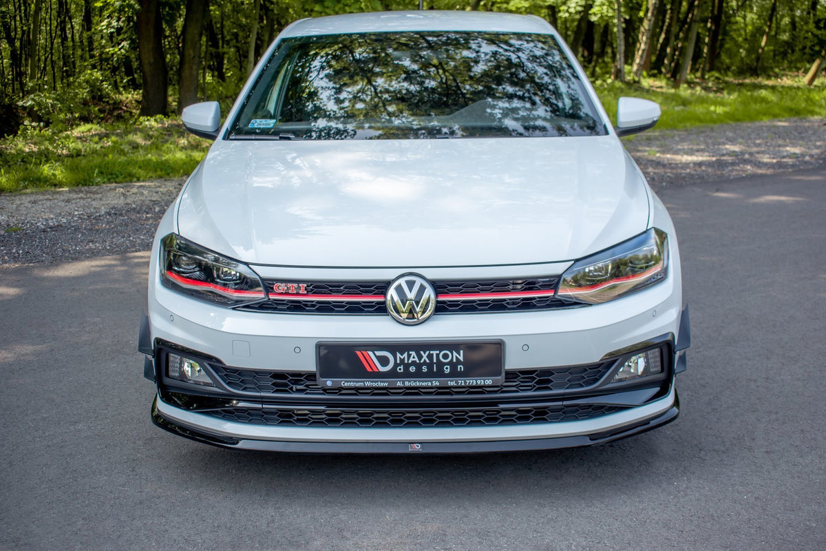 Front Ansatz V.3 für VW Polo GTI Mk6 Carbon Look