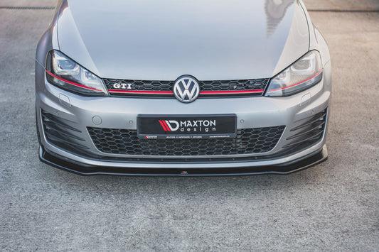 Front Ansatz V.2 für VW Golf 7 GTI  schwarz matt