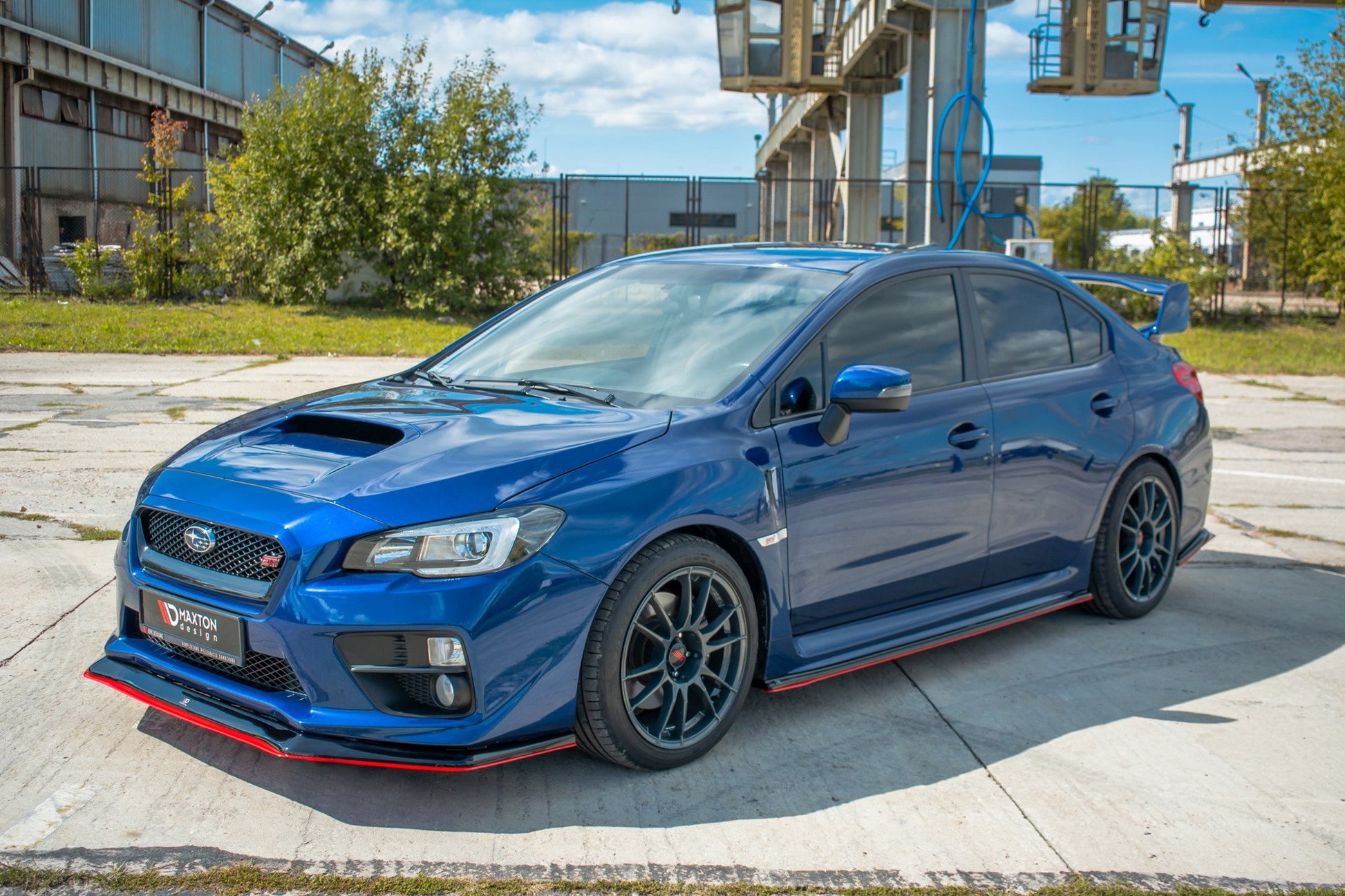Front Ansatz passend für V.3 SUBARU  WRX STI
