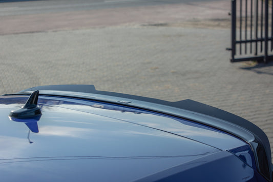 Spoiler CAP V.2 für Volkswagen Golf 7 / 7 Facelift R / R-Line / GTI  schwarz Hochglanz