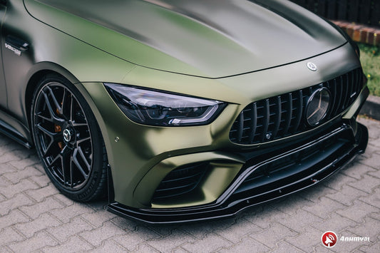 Front Ansatz V.2 für Mercedes-AMG GT 63S 4-Door Coupe Aero schwarz matt