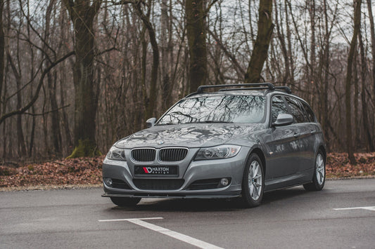 Front Ansatz V.2 für BMW 3er E90/E91 Facelift schwarz matt
